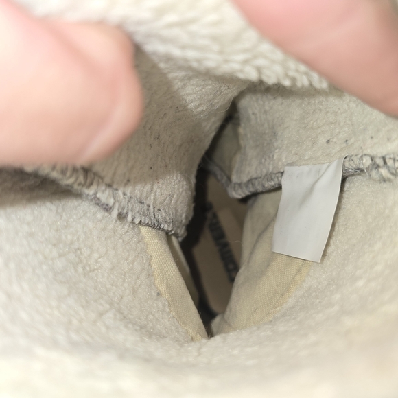 Converse Chuck Taylor Beverly Grey Suede High Top Lined Sneaker Women's sz 8.5 - Picture 9 of 10